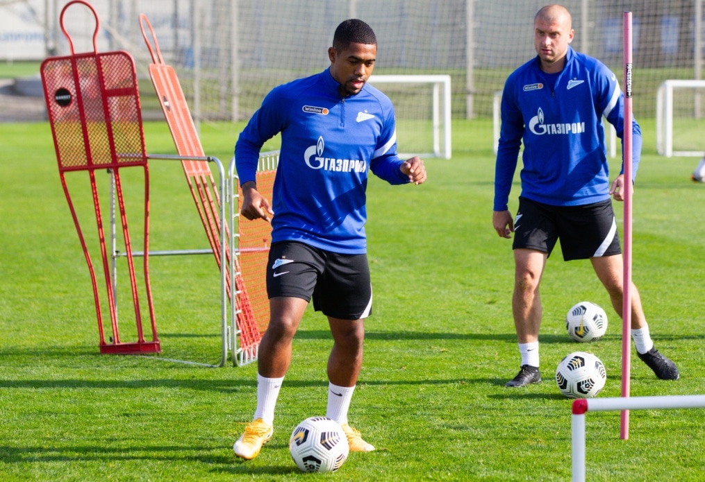 «Зенит» продолжает подготовку к матчу с «Уфой»