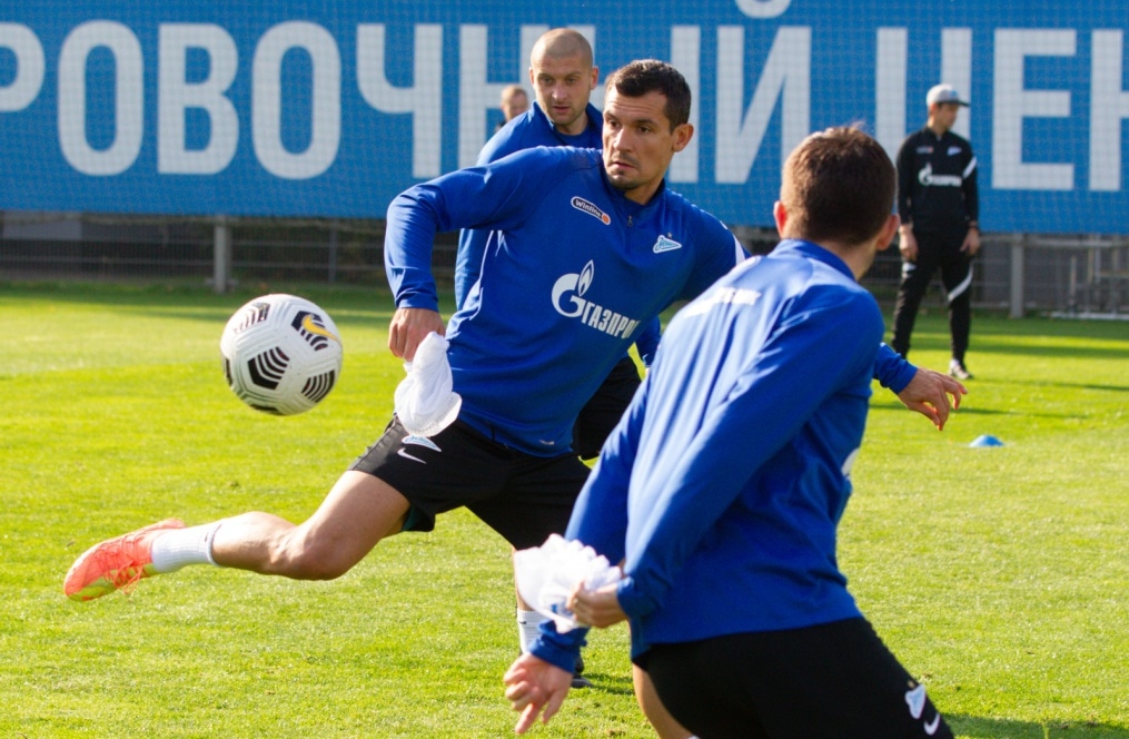 «Зенит» продолжает подготовку к матчу с «Уфой»