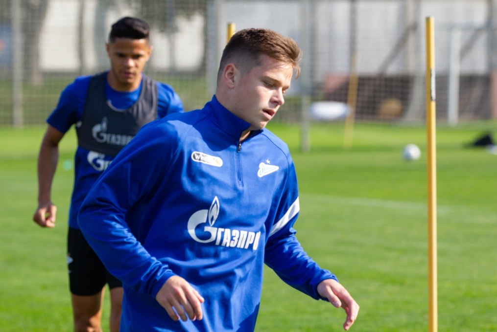 «Зенит» продолжает подготовку к матчу с «Уфой»