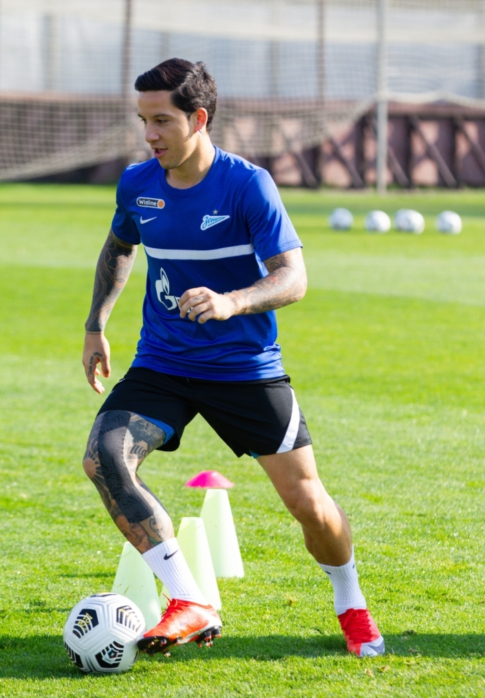 «Зенит» продолжает подготовку к матчу с «Уфой»