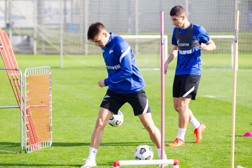 «Зенит» продолжает подготовку к матчу с «Уфой»