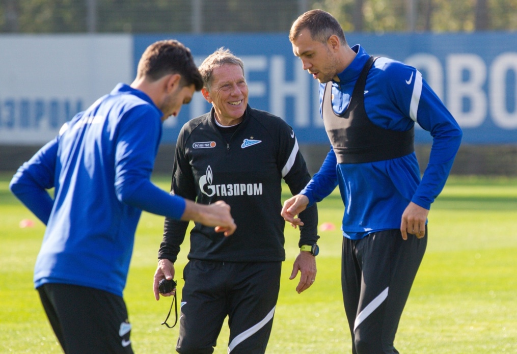 «Зенит» продолжает подготовку к матчу с «Уфой»