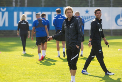 «Зенит» продолжает подготовку к матчу с «Уфой»