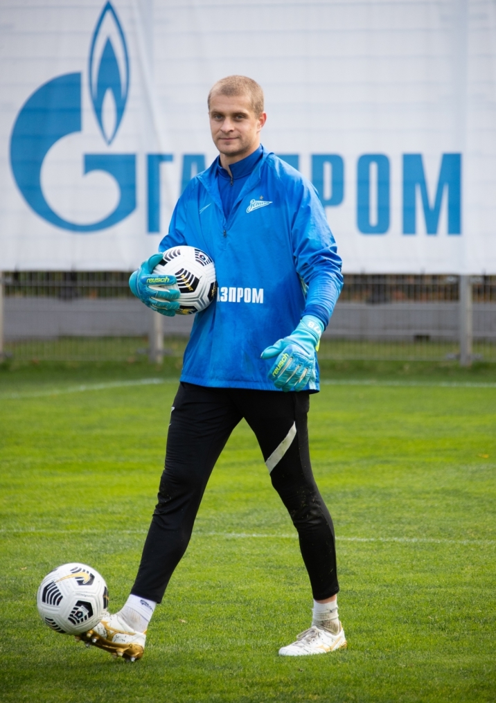 Тренировка «Зенита» перед матчем со «Спартаком»