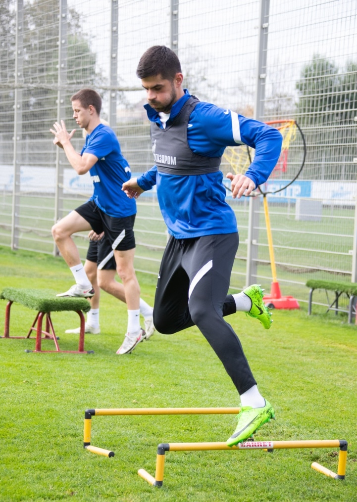 Тренировка «Зенита» перед матчем со «Спартаком»