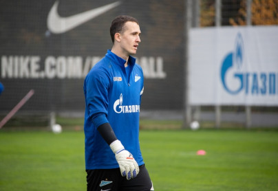 Тренировка «Зенита» перед матчем со «Спартаком»