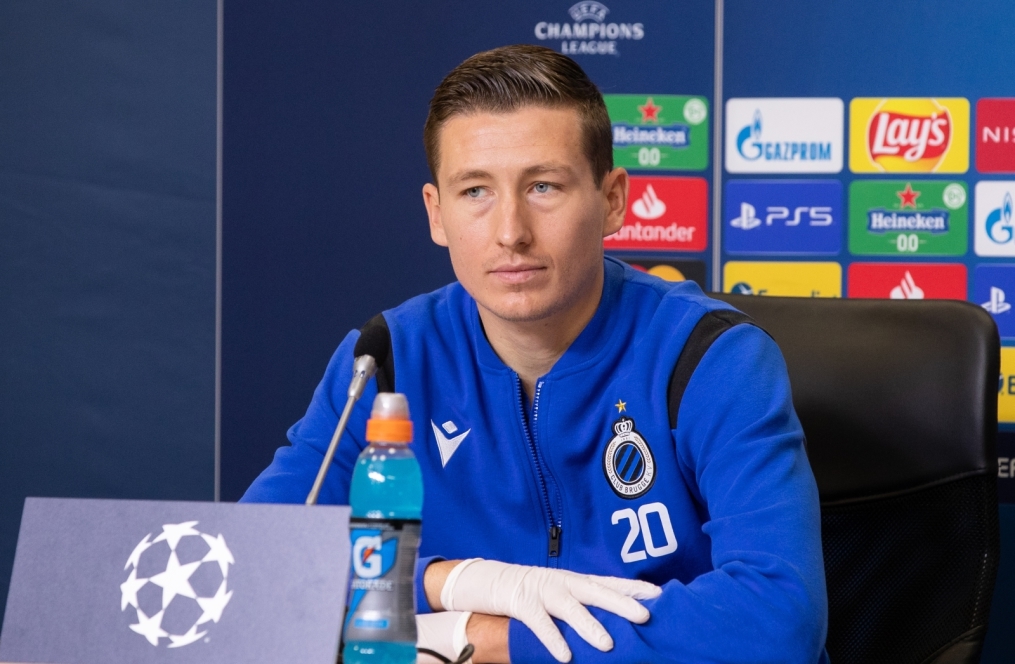 Пресс-конференция «Брюгге» перед матчем с «Зенитом»