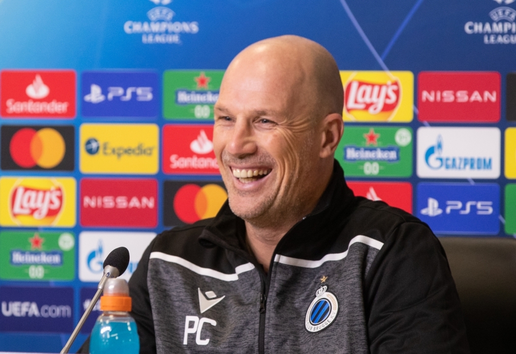 Пресс-конференция «Брюгге» перед матчем с «Зенитом»