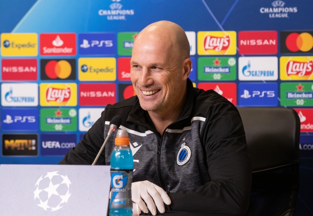 Пресс-конференция «Брюгге» перед матчем с «Зенитом»