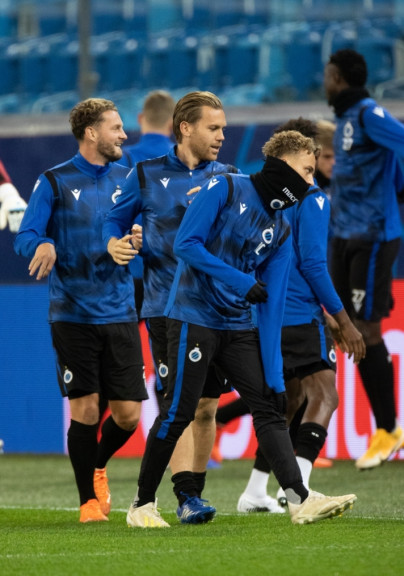 Открытая тренировка «Брюгге» перед матчем с «Зенитом»