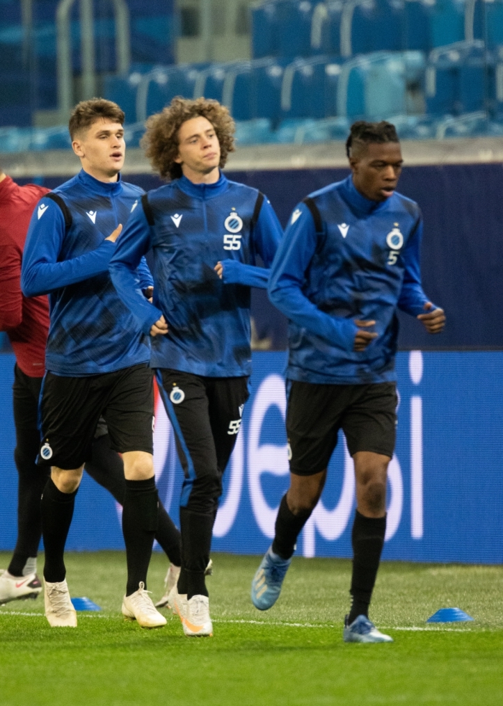 Открытая тренировка «Брюгге» перед матчем с «Зенитом»