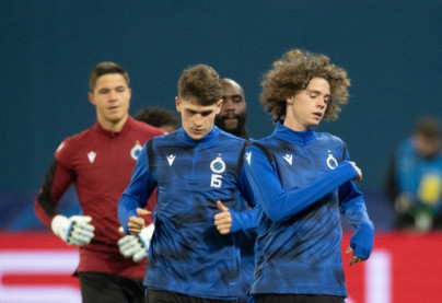 Открытая тренировка «Брюгге» перед матчем с «Зенитом»