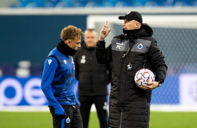 Открытая тренировка «Брюгге» перед матчем с «Зенитом»