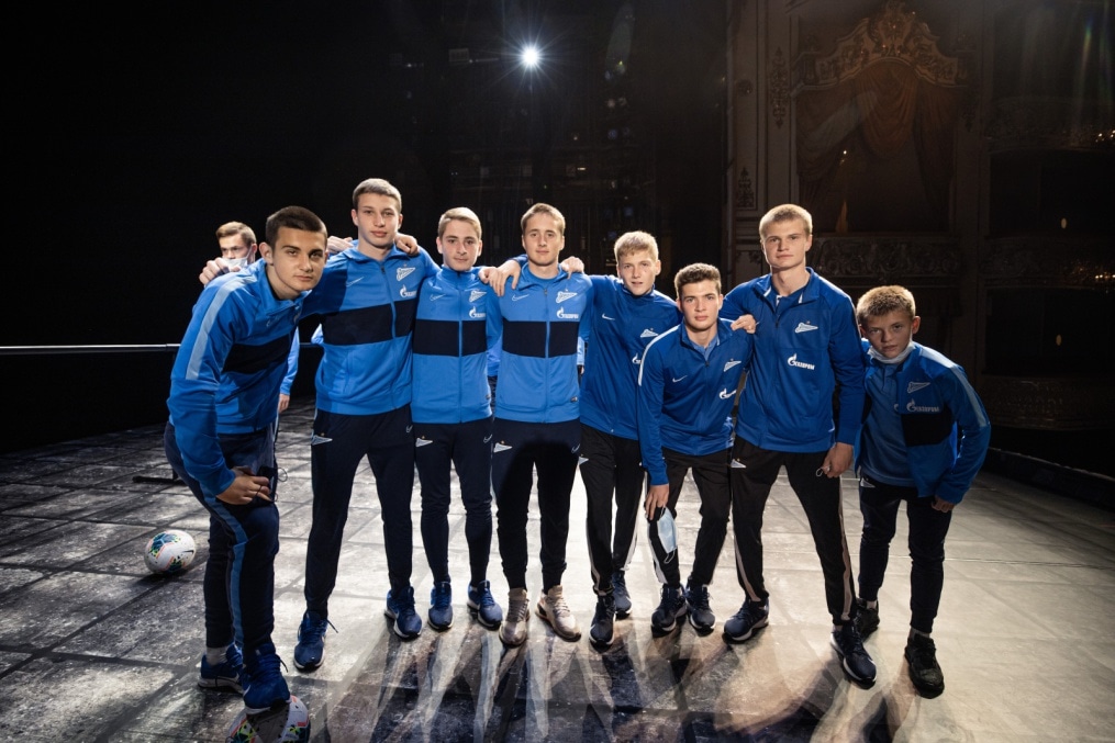 Семак, Ерохин, Караваев и воспитанники «Газпром»-Академии побывали в Михайловском театре