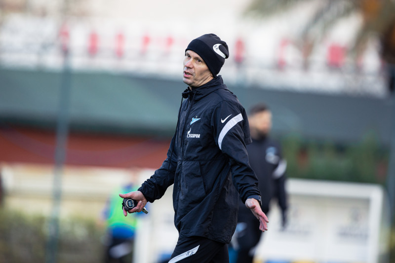 Вечерняя тренировка «Зенита»-м