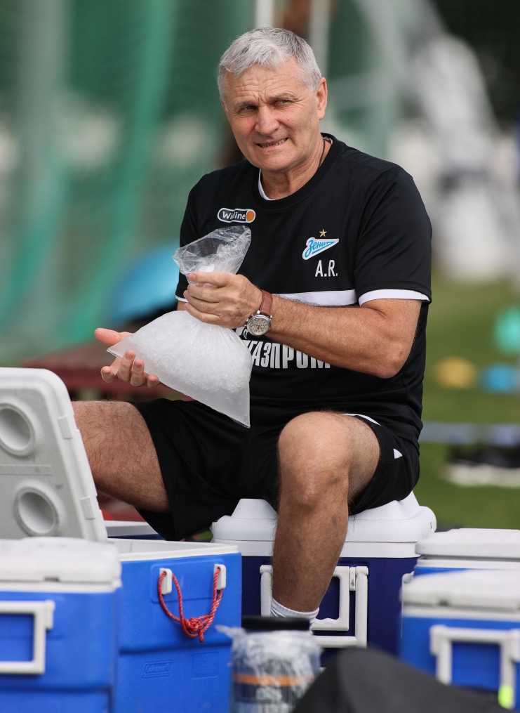 «Газпром»-тренировочные сборы «Зенита» в Дубае: 26 января, утренняя тренировка