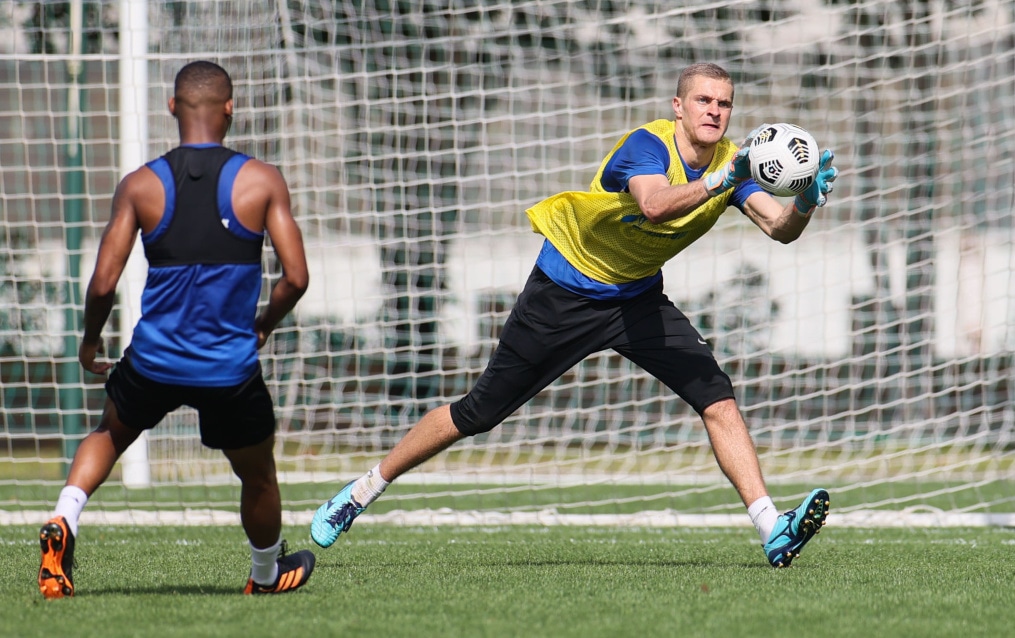 «Газпром»-тренировочные сборы «Зенита» в Дубае: 26 января, утренняя тренировка