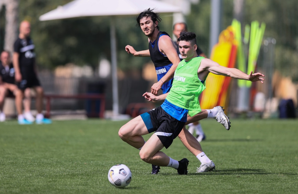 «Газпром»-тренировочные сборы «Зенита» в Дубае: 26 января, утренняя тренировка