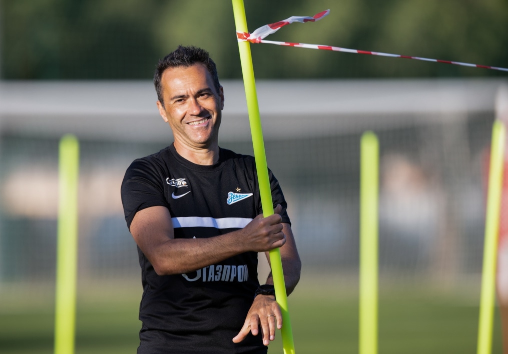 «Газпром»-тренировочные сборы «Зенита» в Дубае: 01 февраля, вечерняя тренировка