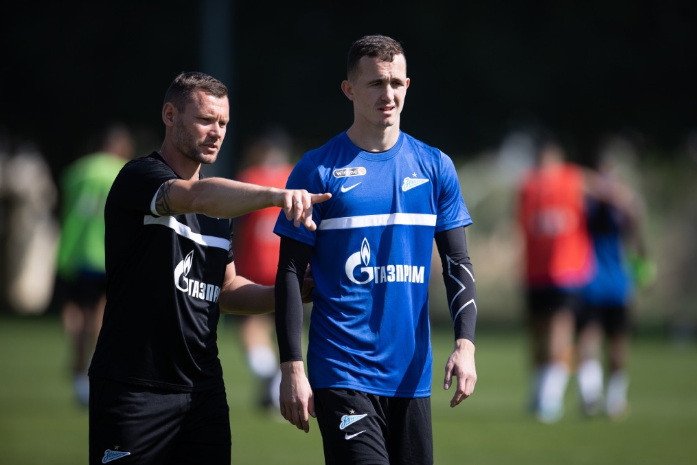 «Газпром»-тренировочные сборы «Зенита» в Дубае: 02 февраля, утренняя тренировка