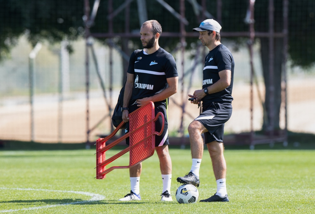 «Газпром»-тренировочные сборы «Зенита» в Дубае: 02 февраля, утренняя тренировка