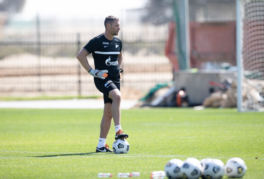 «Газпром»-тренировочные сборы «Зенита» в Дубае: 02 февраля, утренняя тренировка