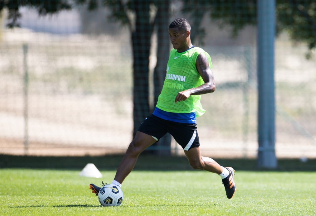 «Газпром»-тренировочные сборы «Зенита» в Дубае: 02 февраля, утренняя тренировка
