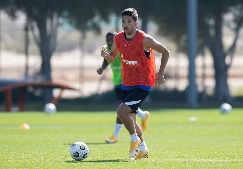 «Газпром»-тренировочные сборы «Зенита» в Дубае: 02 февраля, утренняя тренировка