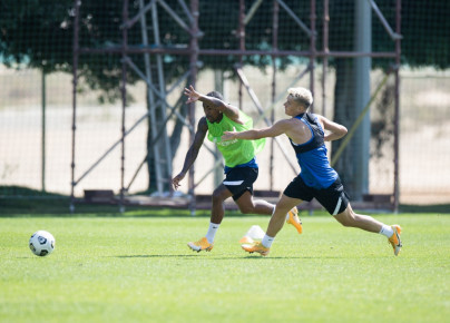 «Газпром»-тренировочные сборы «Зенита» в Дубае: 02 февраля, утренняя тренировка