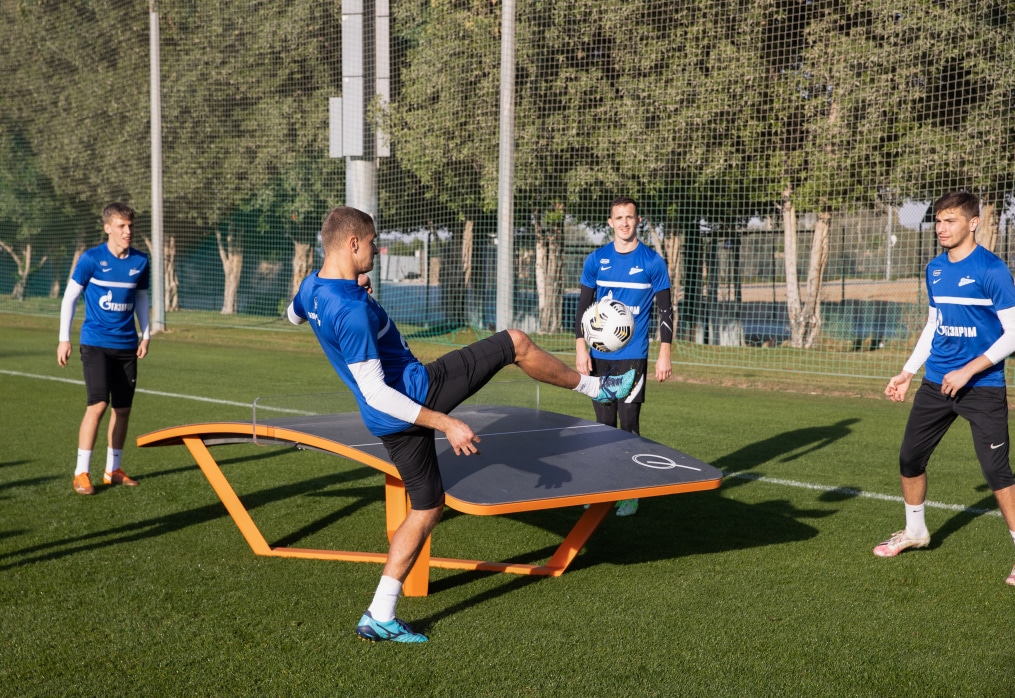 «Газпром»-тренировочные сборы «Зенита» в Дубае: 02 февраля, вечерняя тренировка