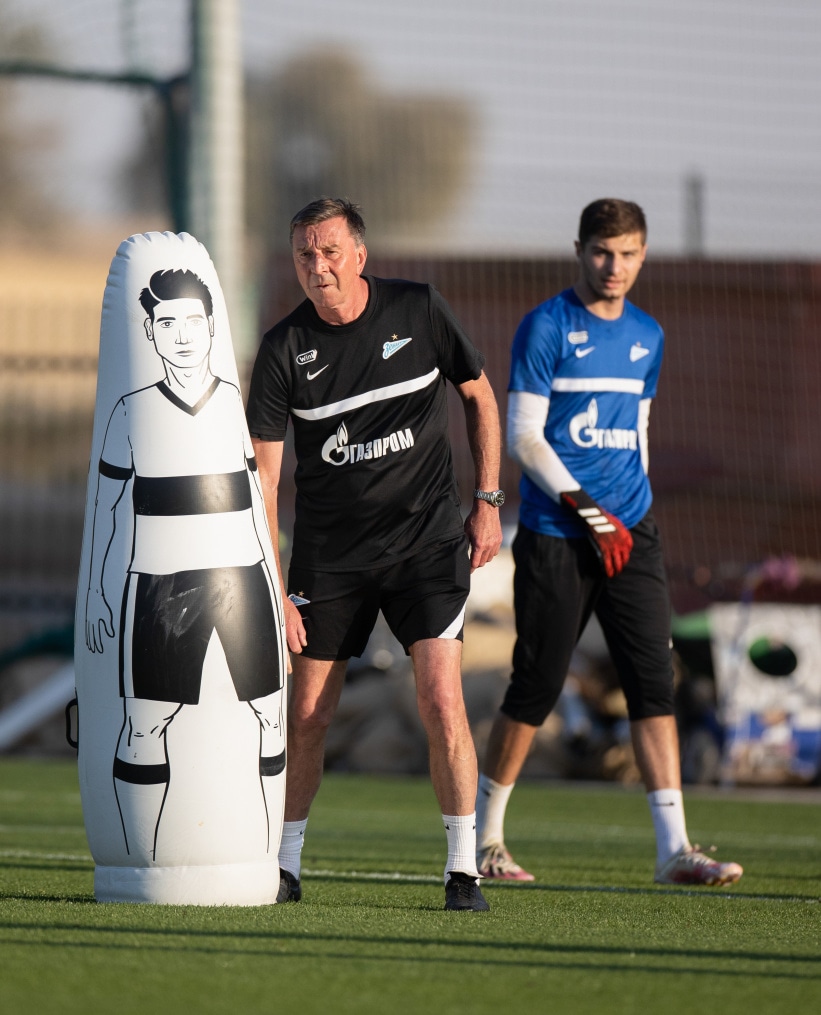 «Газпром»-тренировочные сборы «Зенита» в Дубае: 02 февраля, вечерняя тренировка