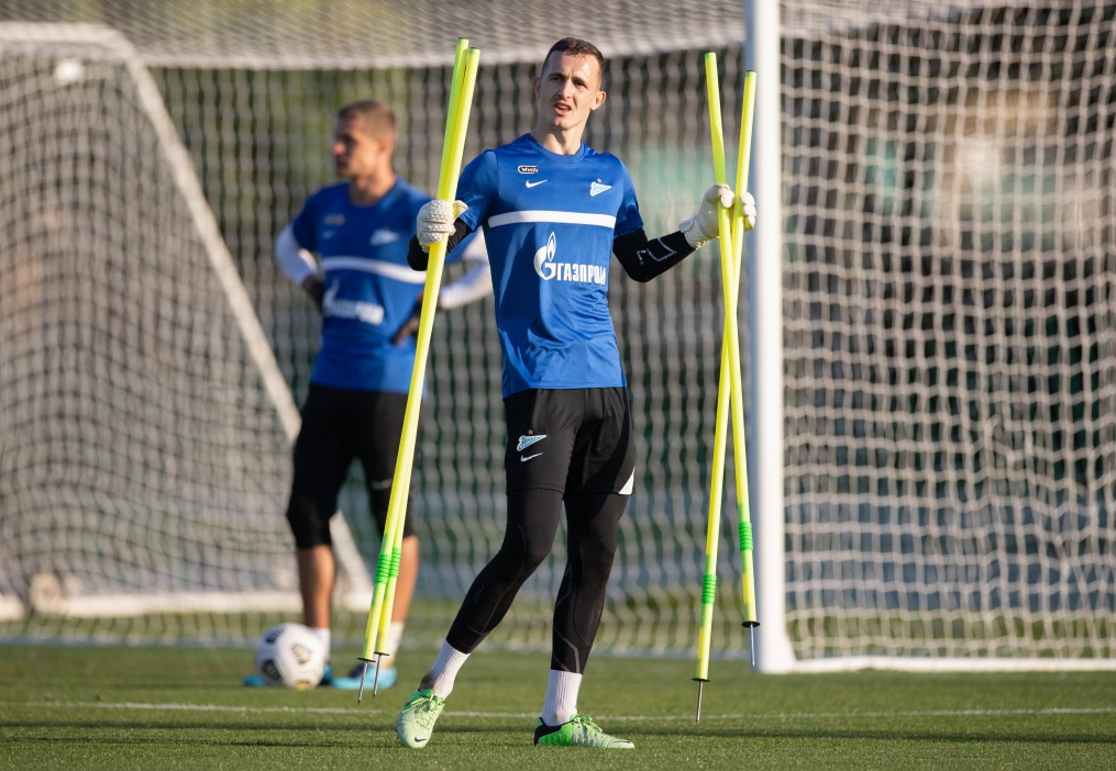 «Газпром»-тренировочные сборы «Зенита» в Дубае: 02 февраля, вечерняя тренировка