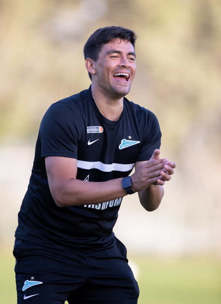 «Газпром»-тренировочные сборы «Зенита» в Дубае: 02 февраля, вечерняя тренировка