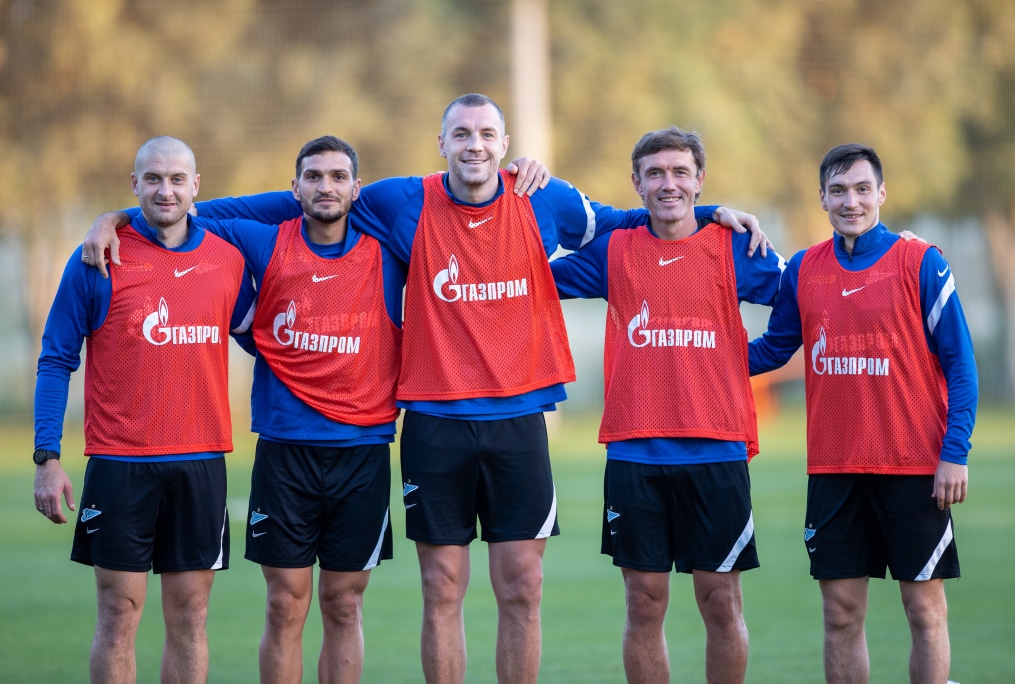 «Газпром»-тренировочные сборы «Зенита» в Дубае: 02 февраля, вечерняя тренировка