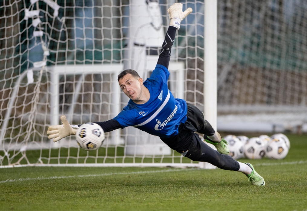 «Газпром»-тренировочные сборы «Зенита» в Дубае: 02 февраля, вечерняя тренировка