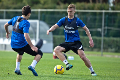Сборы «Зенита»-2 в Турции: 3 февраля, утренняя тренировка