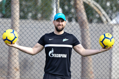 Сборы «Зенита»-2 в Турции: 3 февраля, утренняя тренировка