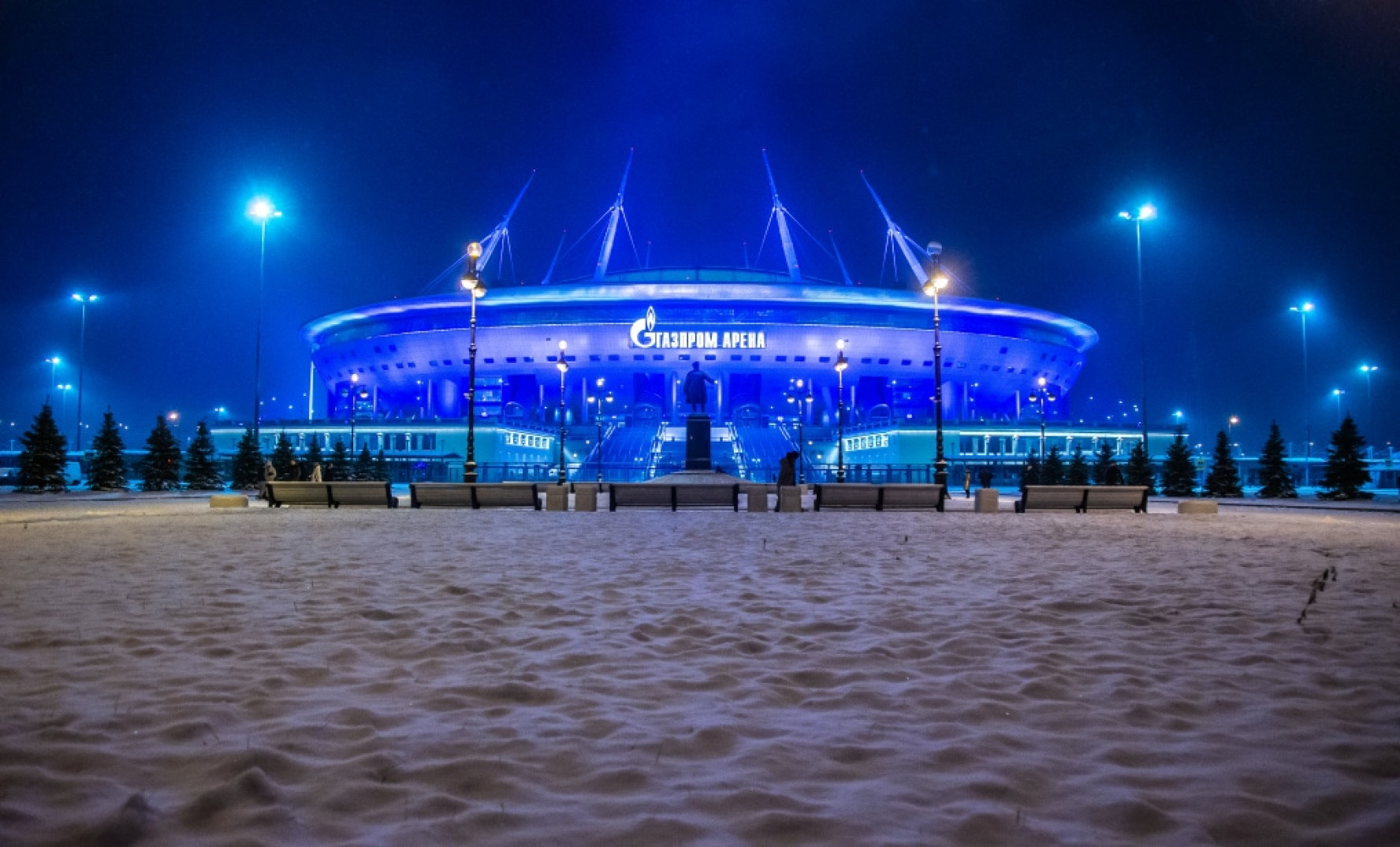Парк Санкт Петербург у Газпром арены