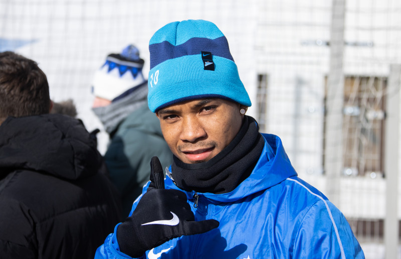 Тренировка «Зенита» перед матчем с «Рубином»