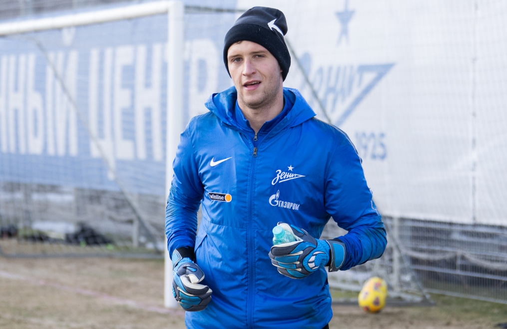 Тренировка «Зенита» перед матчем с «Рубином»
