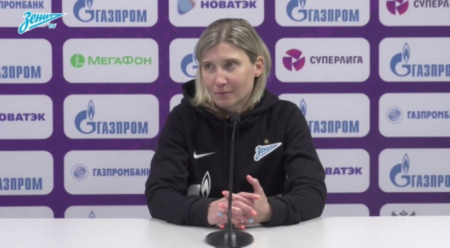 «Зенит-ТВ»: пресс-конференция Ольги Порядиной после матча с «Рязанью-ВДВ»