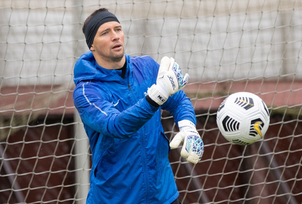 Тренировка «Зенита» перед матчем с «Уфой»