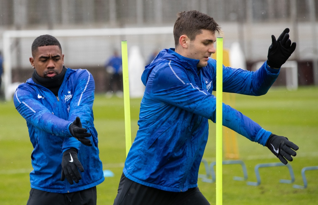 Тренировка «Зенита» перед матчем с «Уфой»