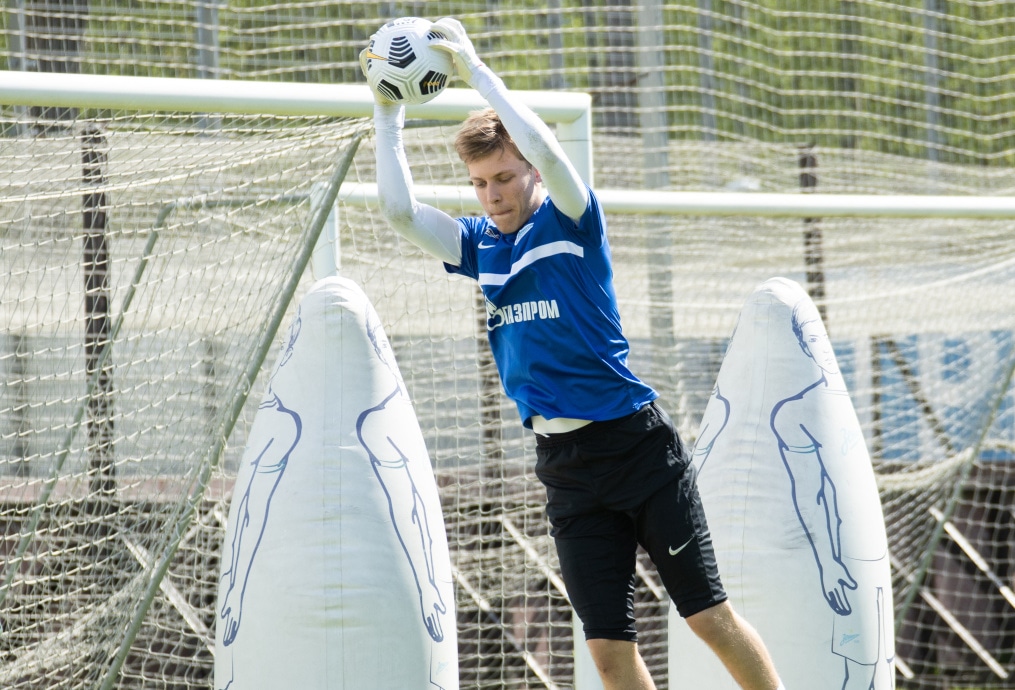 Тренировка «Зенита» перед матчем с «Тамбовом»