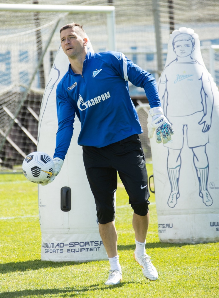 Тренировка «Зенита» перед матчем с «Тамбовом»