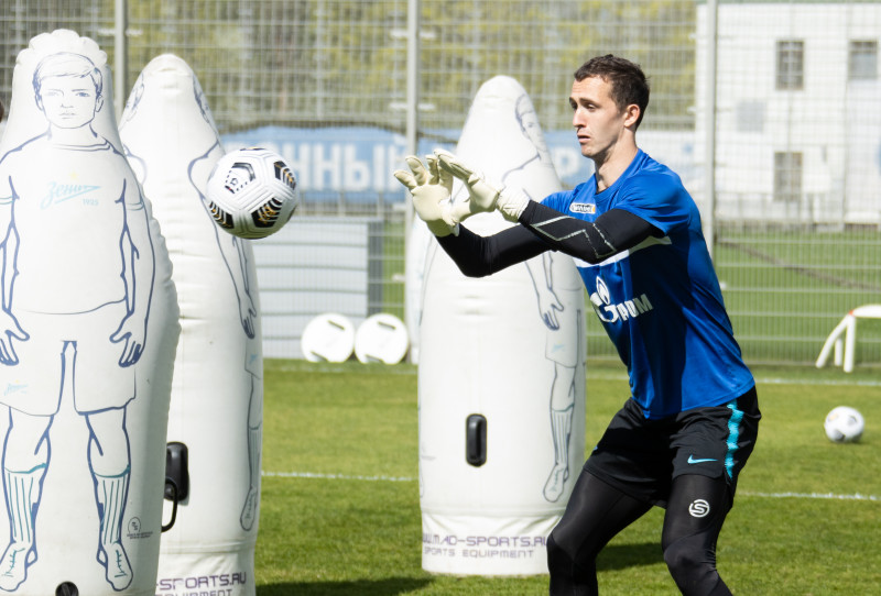 Тренировка «Зенита» перед матчем с «Тамбовом»
