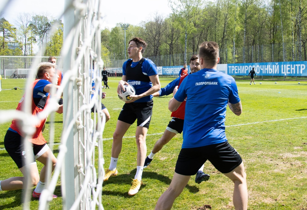 Тренировка «Зенита» перед матчем с «Тамбовом»