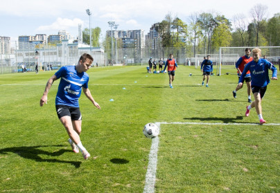 Тренировка «Зенита» перед матчем с «Тамбовом»