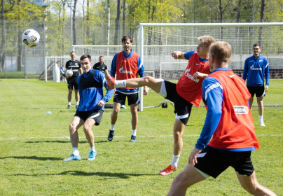 Тренировка «Зенита» перед матчем с «Тамбовом»