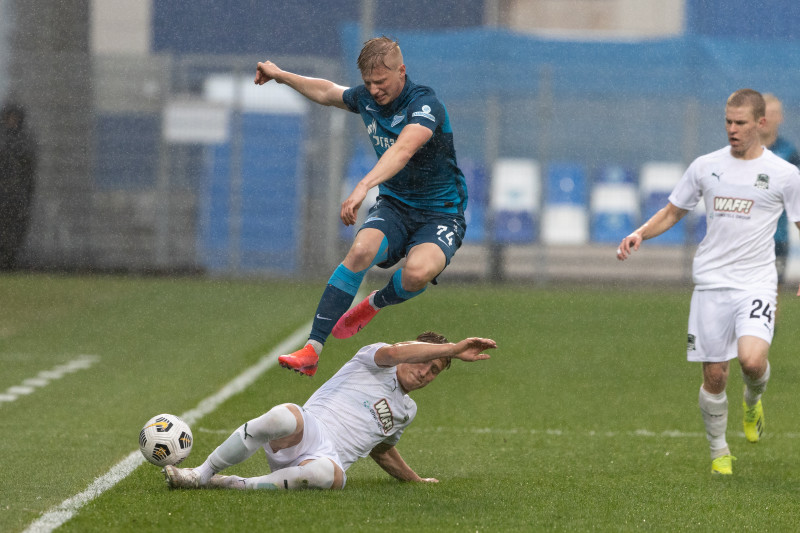 Молодежное первенство 2020/21, 27-й тур, «Зенит»-м — «Краснодар»-м